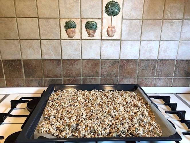 granola recept péklány